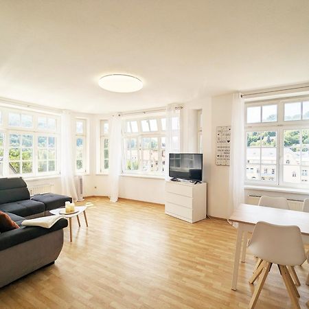 Hw3 - Urlaubsmagie - Helle, Grosse Wohnung Mit Pool Sebnitz Exterior photo