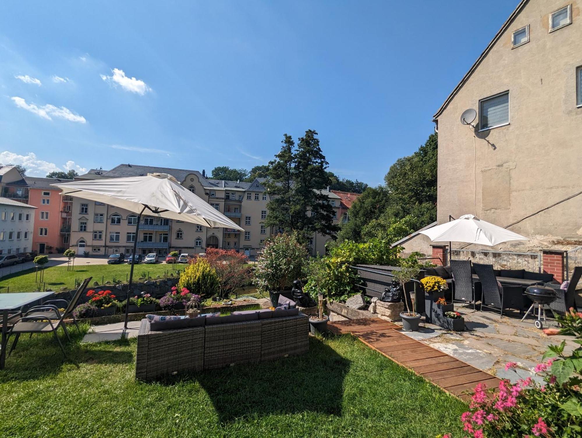 Hw3 - Urlaubsmagie - Helle, Grosse Wohnung Mit Pool Sebnitz Exterior photo