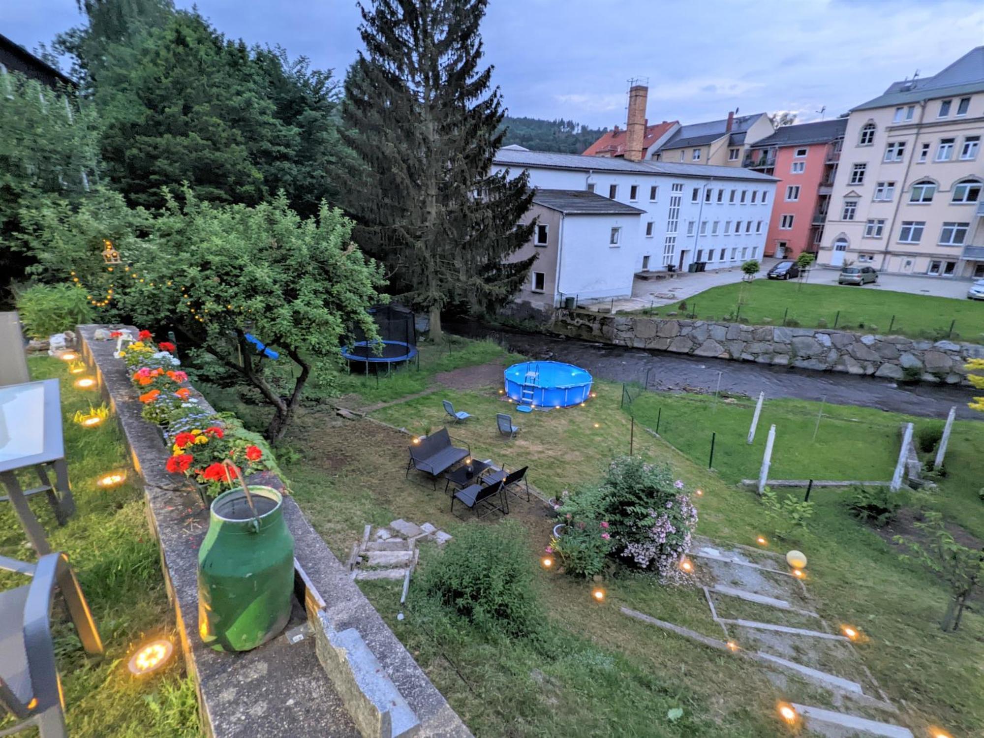Hw3 - Urlaubsmagie - Helle, Grosse Wohnung Mit Pool Sebnitz Exterior photo
