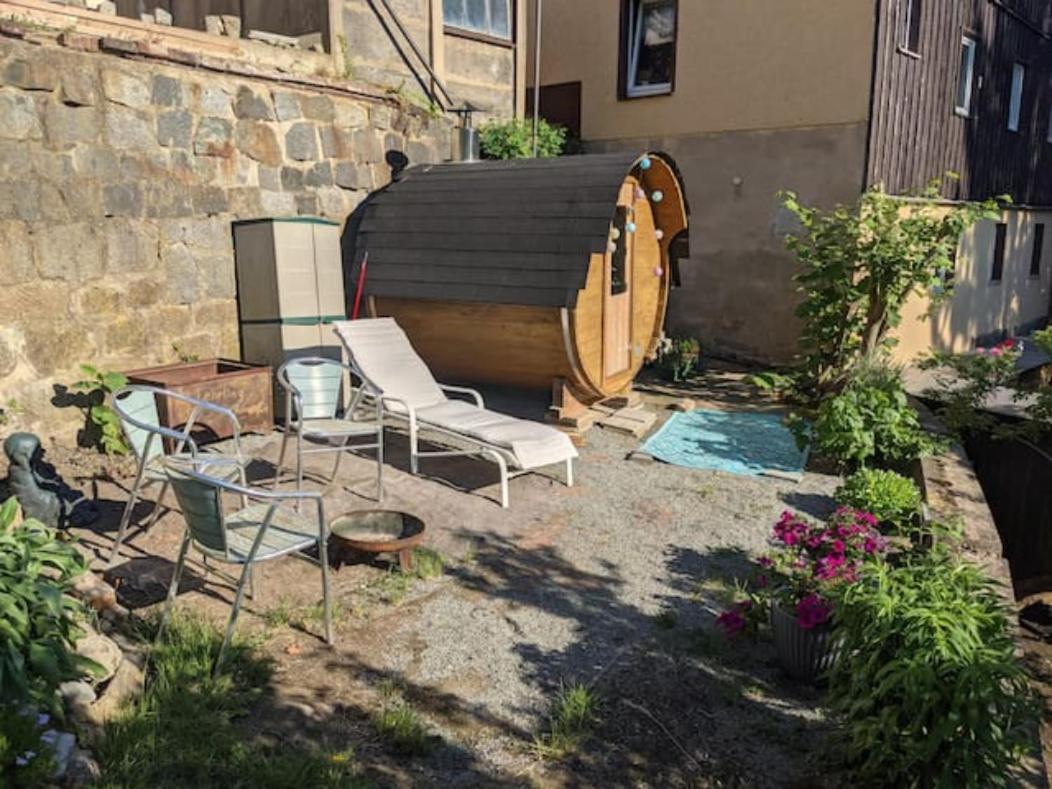 Hw3 - Urlaubsmagie - Helle, Grosse Wohnung Mit Pool Sebnitz Exterior photo
